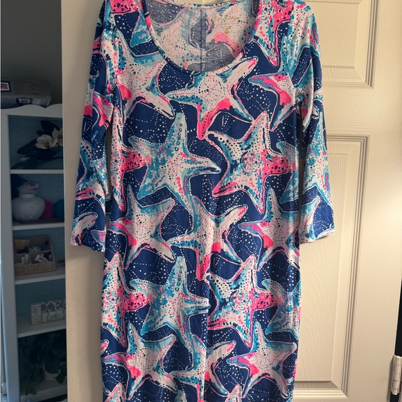 Lilly Pulitzer Vibrant Starfish Dress - Picture 1 of 4